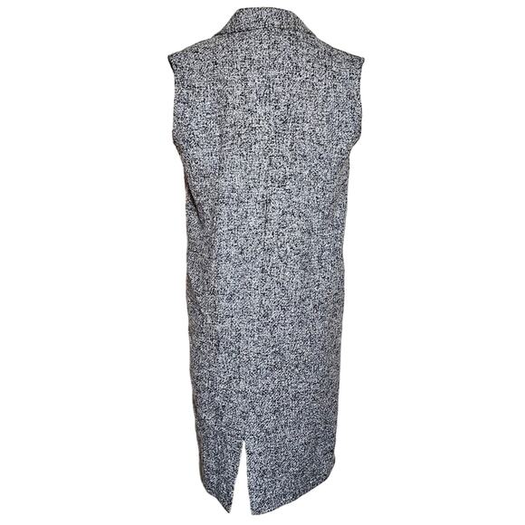 Meg Grey Sleeveless Wrap Wool Blend Coat Size XS - Picture 2 of 4